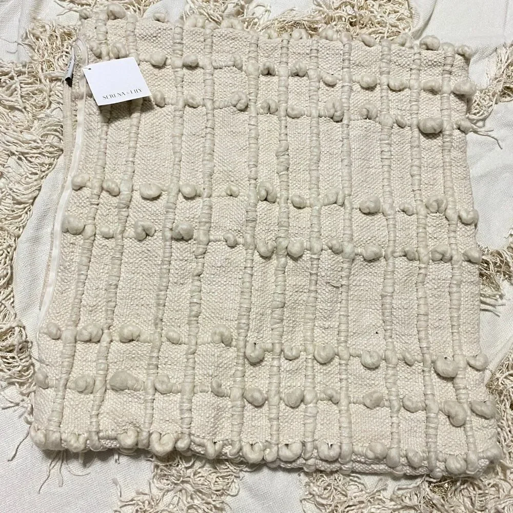 Serena & Lily nwt pillow